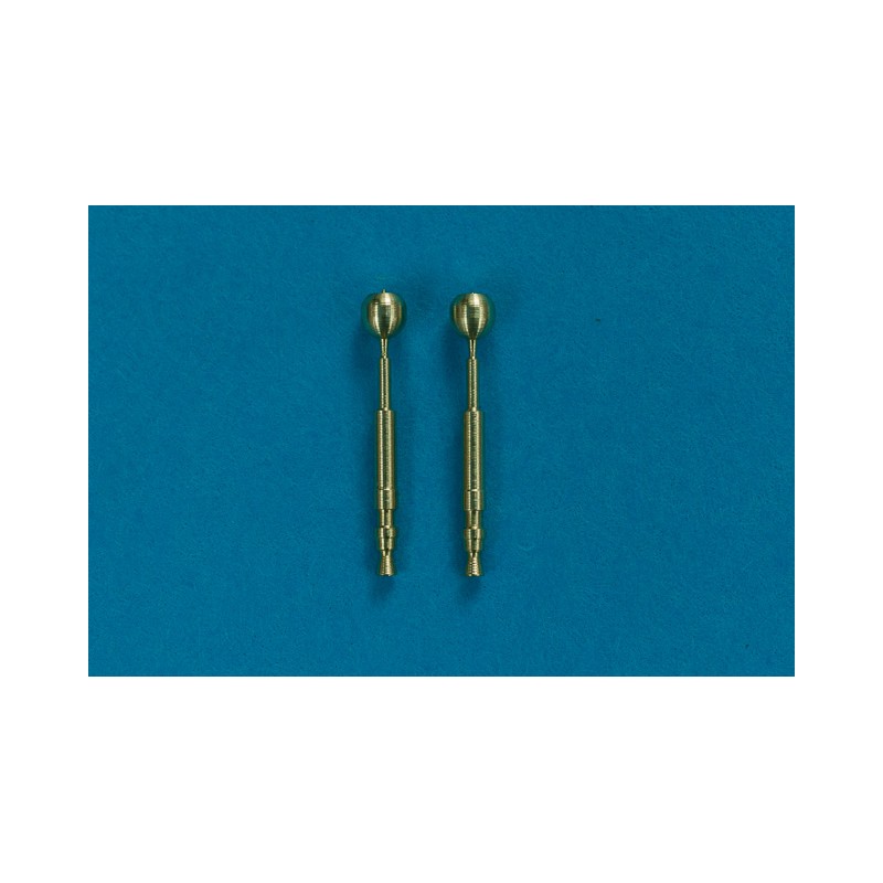 Bocas de cañón para el MG 17 de 7.92mm Alemán. RB 48AB06