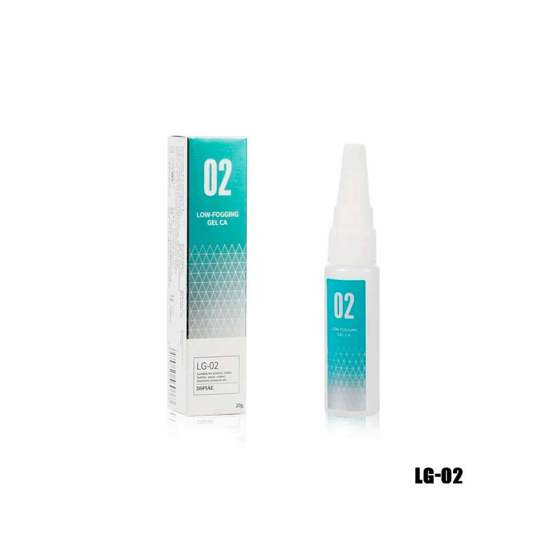 Cianocrilato profesional tipo gel. Secado lento.