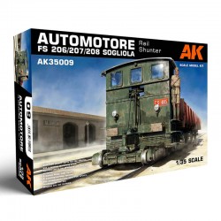 Ferrovia FS 206/207/208, ingranaggio di manovra.