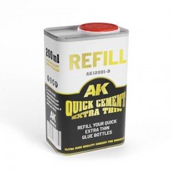 Refill, Quick cement Extra Thin (glue).