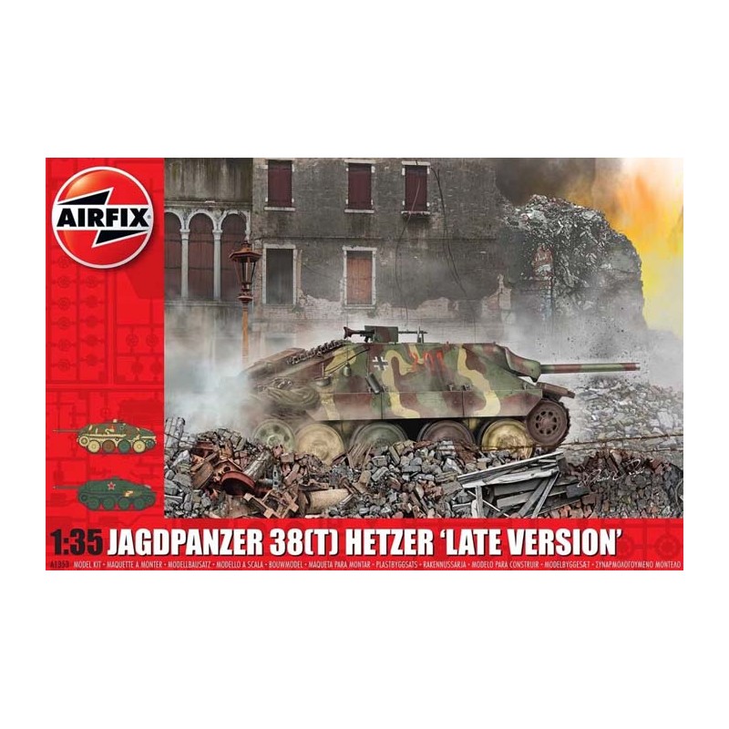 Jagdpanzer 38t Hetzer, late versión. Jagdpanzer 38t Hetzer, late versión.