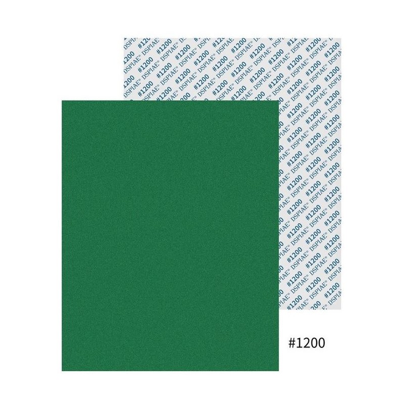 Adhesive abrasive film 1200.