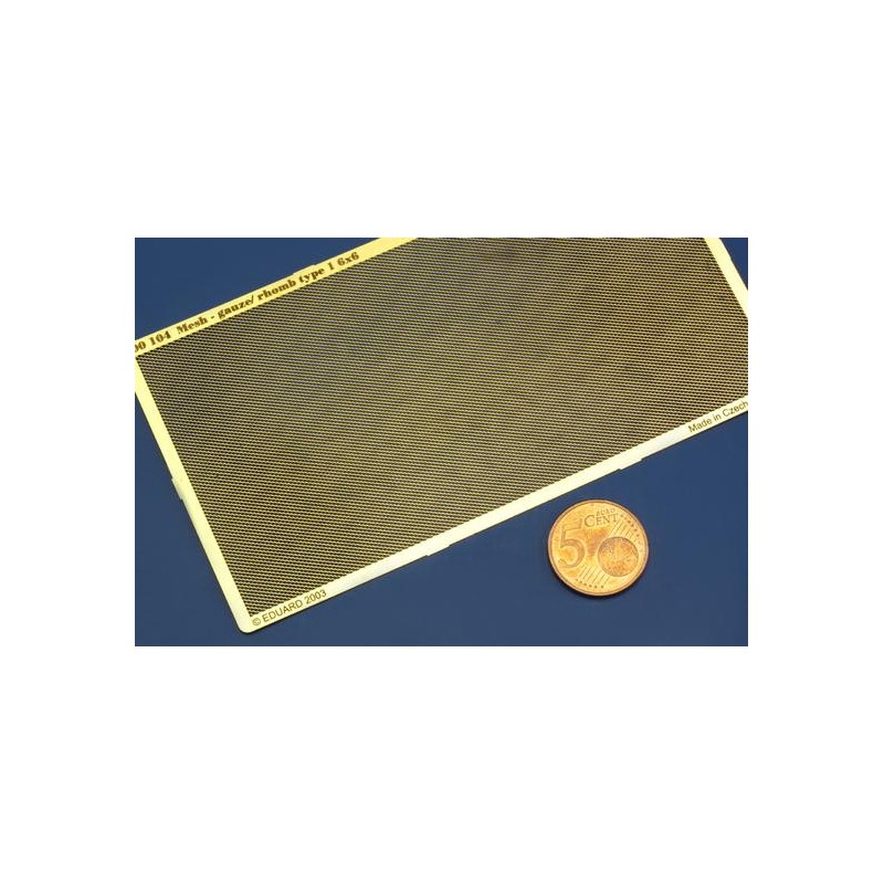 Photo-etched: Gitter/Mesh 6x6.