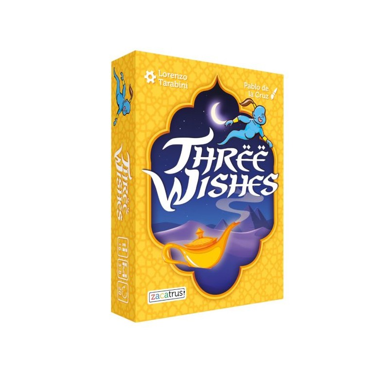Three wishes. ZACATRUS. Three wishes. ZACATRUS.
