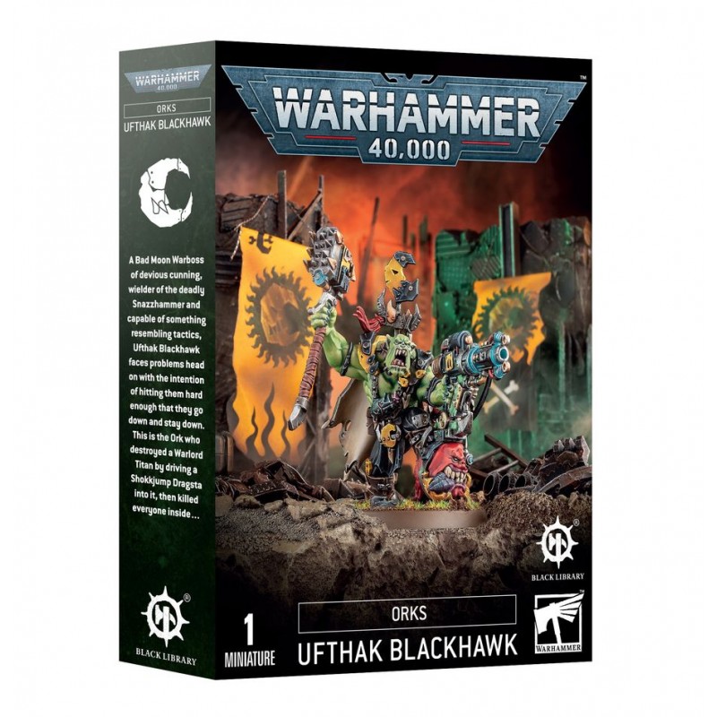 Ork: Ufthak Blackhawk. Ork: Ufthak Blackhawk.