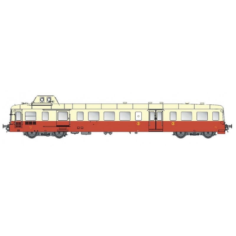 Automotor diésel XBD 3943, SNCF. Automotor diésel XBD 3943, SNCF.