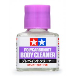 Polycarbonate body cleaner.