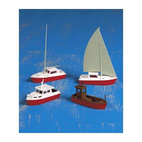 Assorted boats. KIBRI 39160