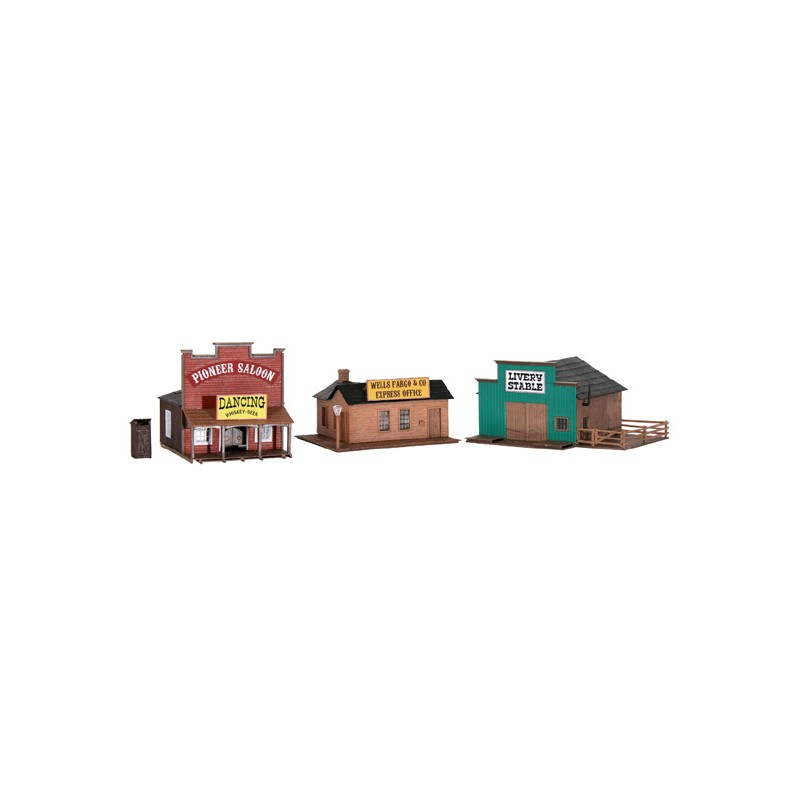 Western buildings. KIBRI 38506