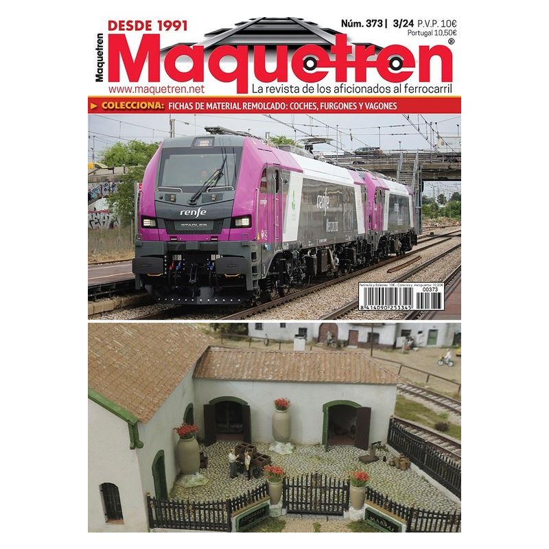 Revista Maquetren, nº 373.