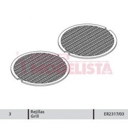 Grilles for RENFE 352.