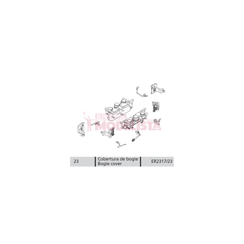 Cobertura de bogie para 352 de RENFE.