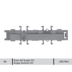 Bogie bottom DC for RENFE class 8604.