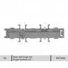 Base del bogie DC para 8634.