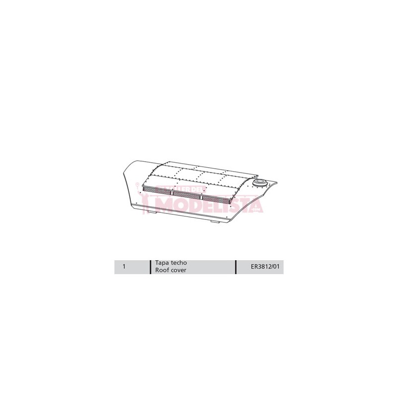 Tapa de techo para 10359.