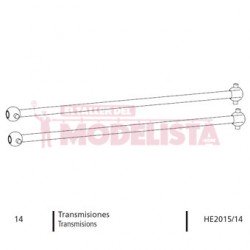 Transmisiones para 443 de RENFE.