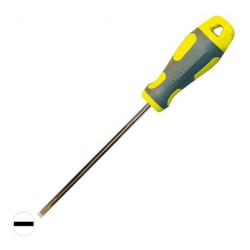 Slotted screwdriver. 4 x 200 mm.