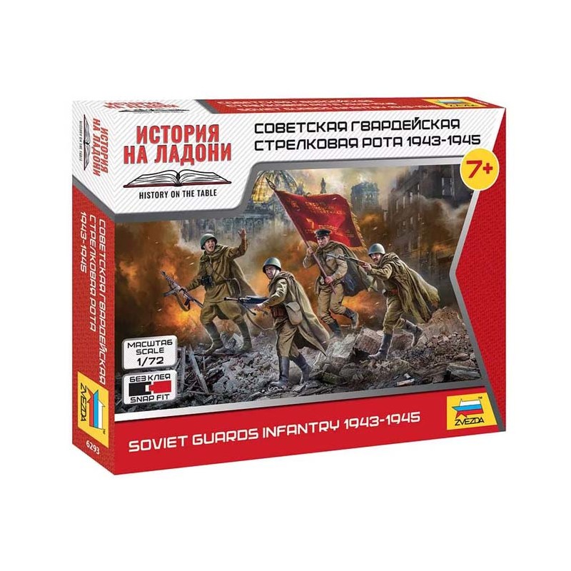 Infantería de la Guardia Soviética.