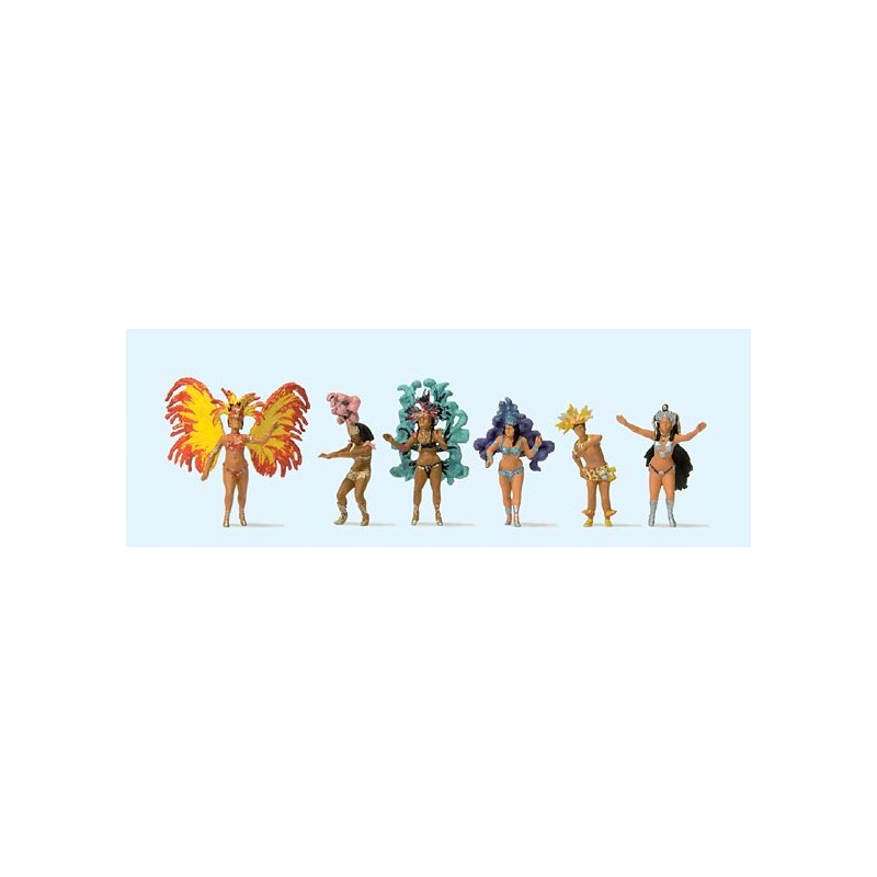 Bailarinas de Samba. PREISER 24625 Bailarinas de Samba. PREISER 24625