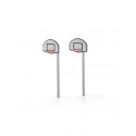 Canastas de baloncesto.