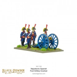 Napoleonic Spanish Foot Artillery Howitzer.