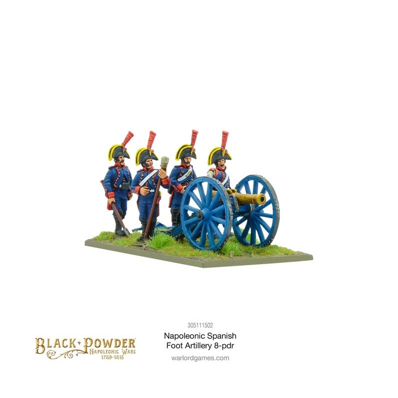 Napoleonic Spanish Foot Artillery Howitzer.