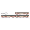 3-coaches TEE, Le Capitole, SNCF. 3-coaches TEE, Le Capitole, SNCF.