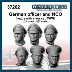 German officer and NCO.