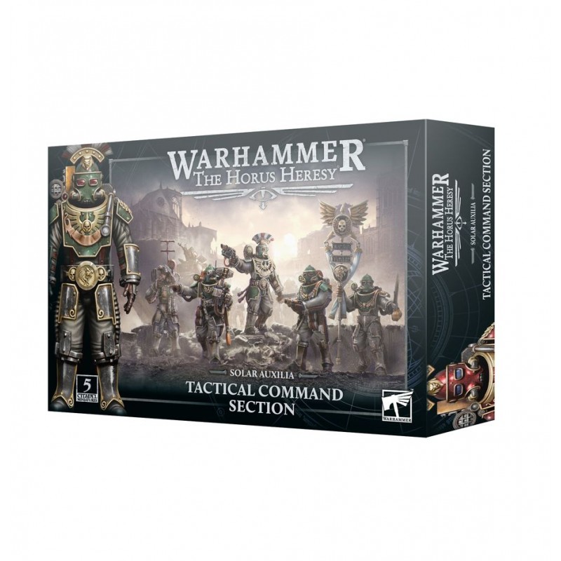 La Herejía de Horus.Solar Auxilia sección de comando tactico.