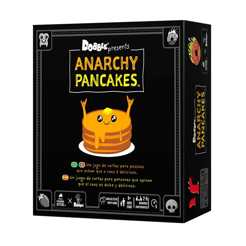 Dobble Anarchy pancakes. Dobble Anarchy pancakes.