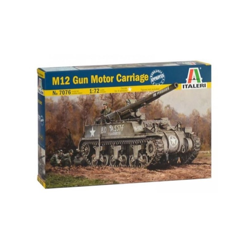 Cañón autopropulsado M12 USA.