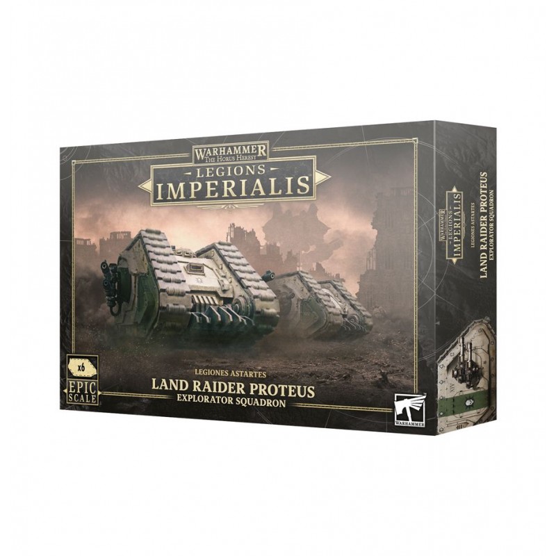 Legions Imperialis: Land Raider Proteus Explorator Squadron. Legions Imperialis: Land Raider Proteus Explorator Squadron.