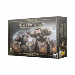 Legions Imperialis : Titans Warhound avec griffes Ursus et lances Melta.