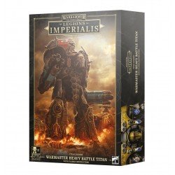 Legions Imperialis: Warmaster Heavy Battle Titan con destructores de plasma.