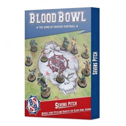 Sevens Pitch: Double-sided Pitch and Dugouts for Blood Bowl Sevens.