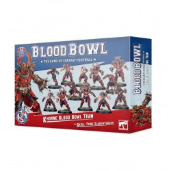 Team Khorne aus Blood Bowl: Schlächter des Schädelstammes.