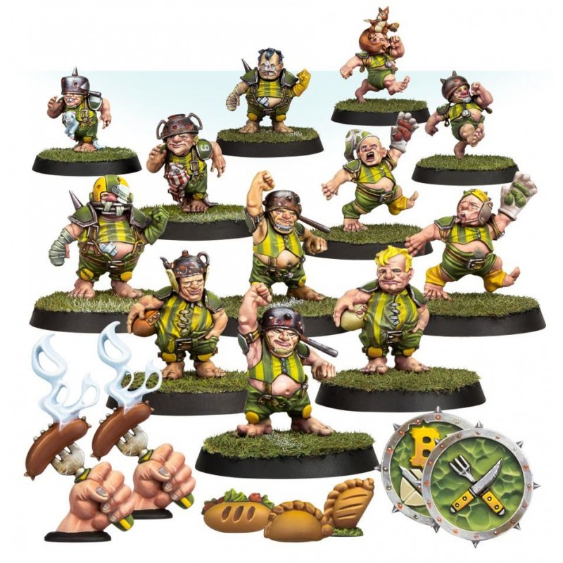 Equipo de Halflings: Greenfield Grasshuggers. Equipo de Halflings: Greenfield Grasshuggers.