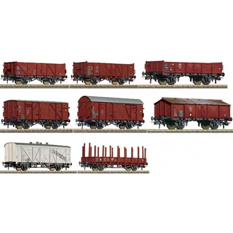 Set de vagones de mercancía, DB. ROCO 44002