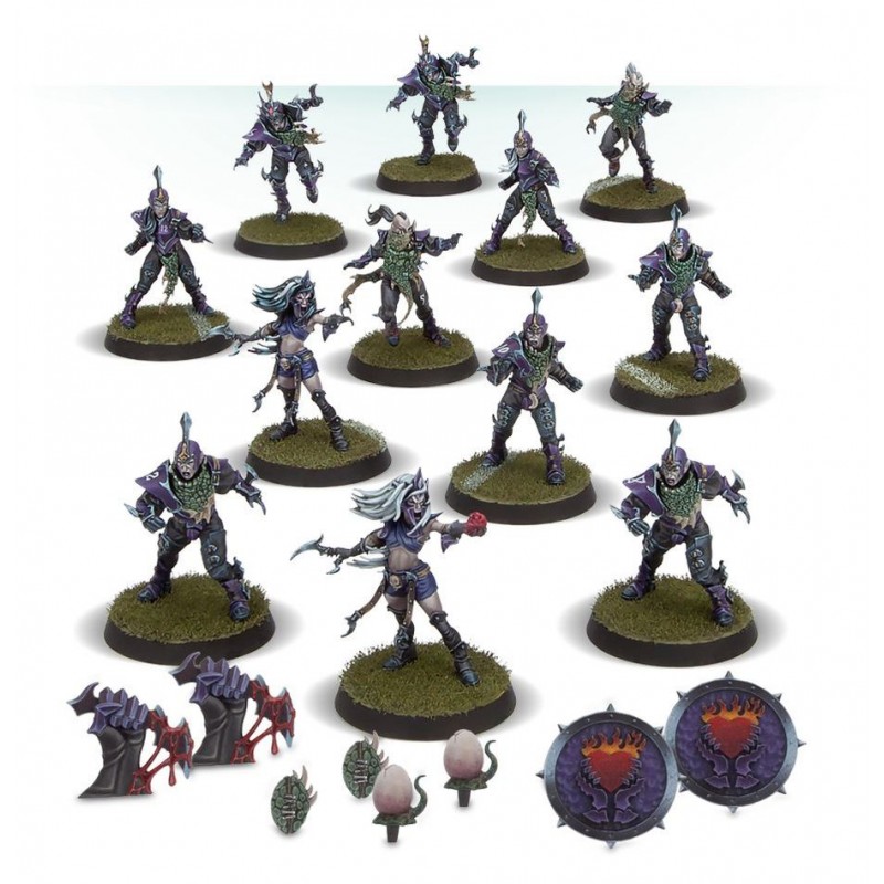 Equipo de Elfos Oscuros de Blood Bowl: Naggaroth Nightmares. Equipo de Elfos Oscuros de Blood Bowl: Naggaroth Nightmares.