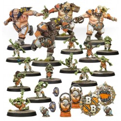 Team der Oger von Blood Bowl: Fire Mountain Darm Busters.