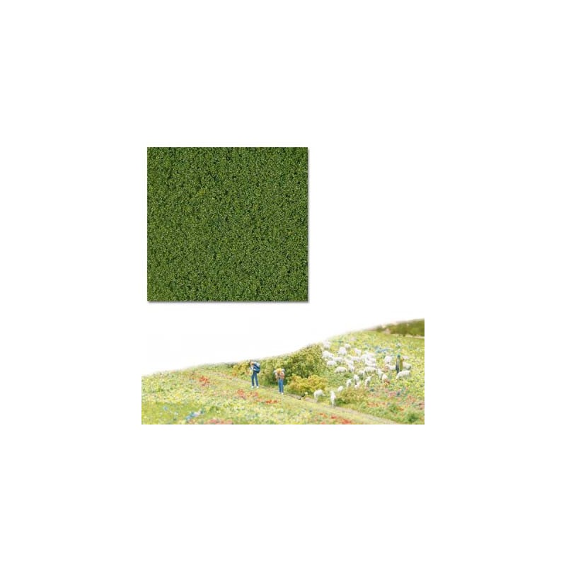 Flocado fino verde oscuro. BUSCH 7322
