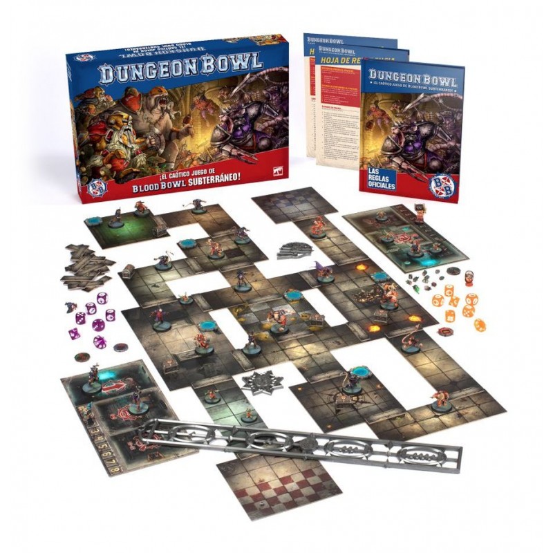 Dungeon Bowl : Le Jeu De Blood Bowl Souterrain - Version Française - Boîte Neuve