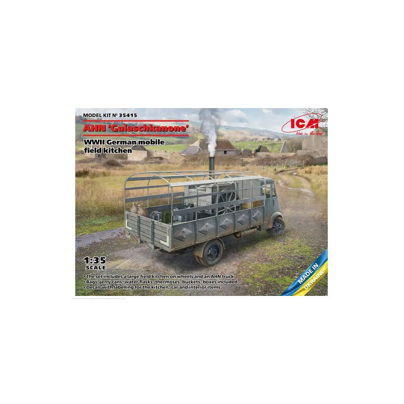 German WWII Mobile Field Kitchen.