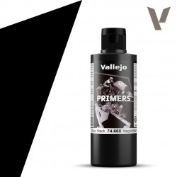 Glänzende schwarze Urethan-Acryl-Grundierung. 200ml.