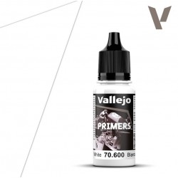 Apprêt acrylique à l’uréthane blanc. 18 ml.