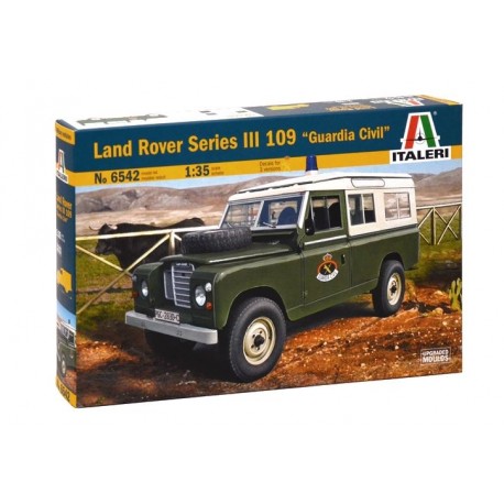 Land Rover III 109 "Guardia Civil". ITALERI 6542