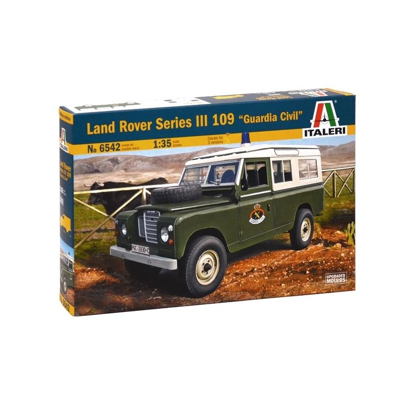 Land Rover III 109 "Guardia Civil". ITALERI 6542