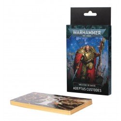 Tarjetas de datos: Adeptus Custodes.