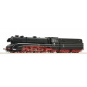 Steam locomotive 10 002, DB. Sound.
