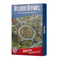 Gnome Blood Bowl Team – Double-sided Pitch and Dugouts Set.